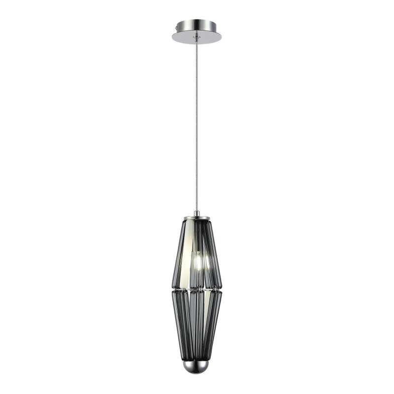 Светильник подвесной ST-Luce CIARA Хром/Дымчатый G9 1*5W 4000K SL1242.103.01