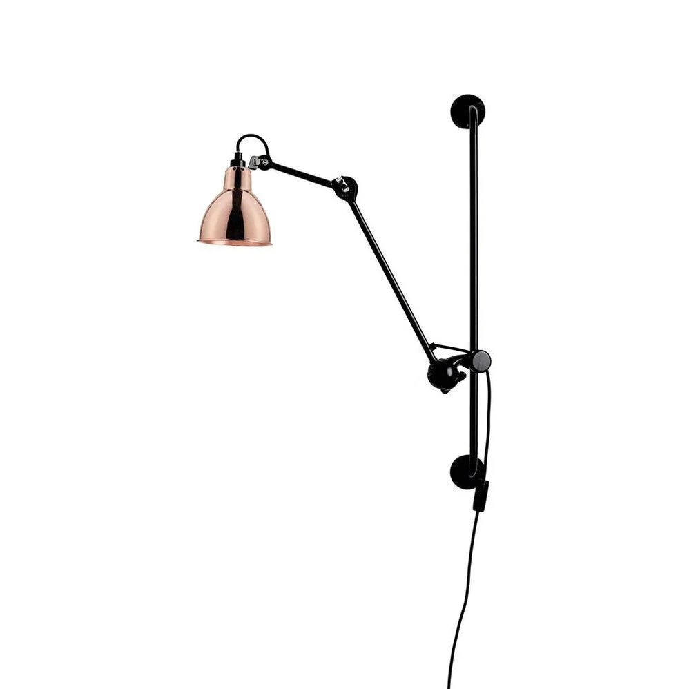 Настенный светильник Versa Glide G214 - ∅39см x 78см, черный