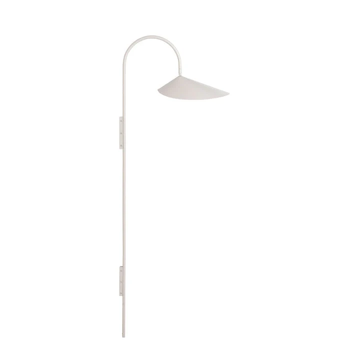 Настенный светильник Arum Swivel - ∅26см х 127см, бежевый