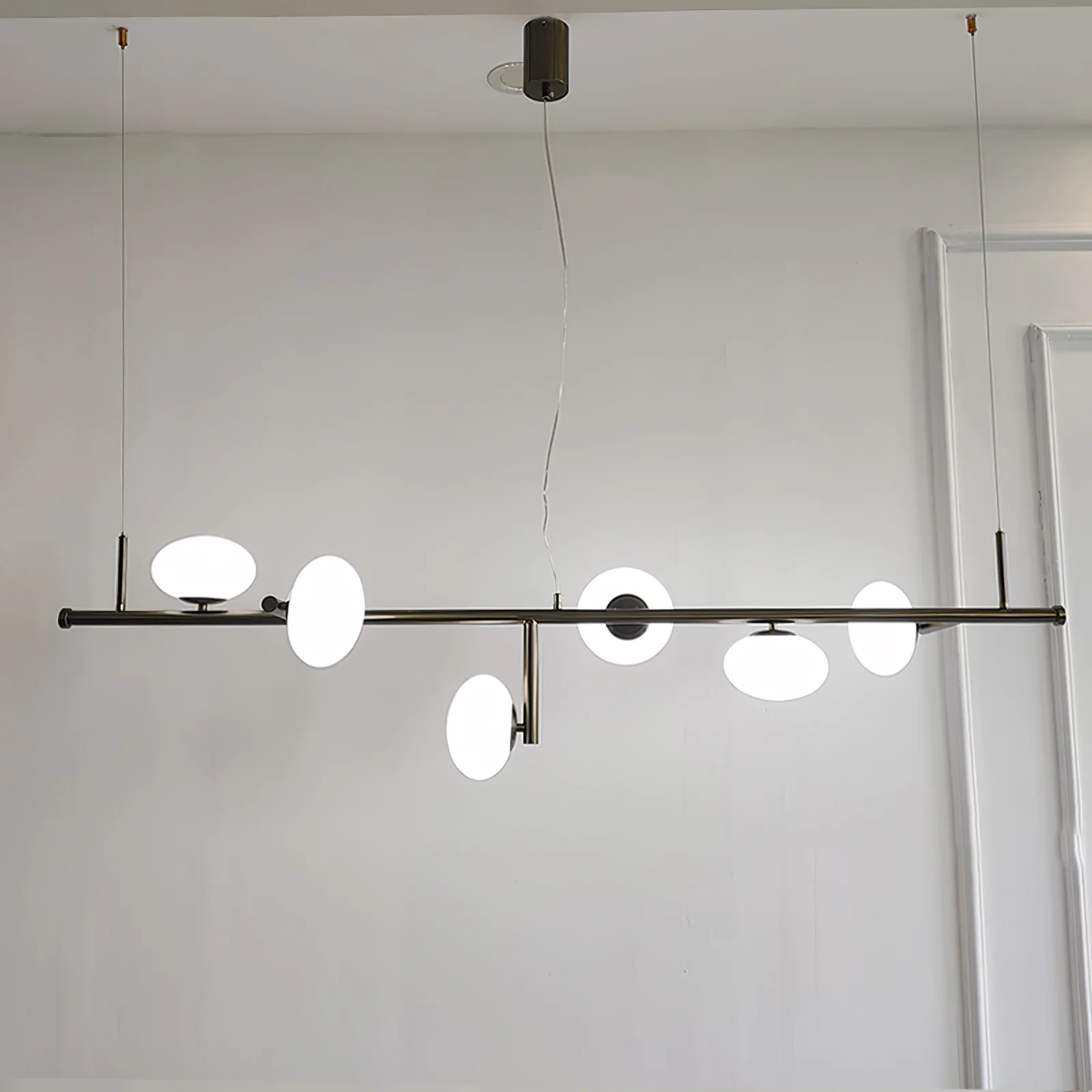 Люстра Sphere Balance - 6 плафонов, 150см x 47см x 36см, золотой