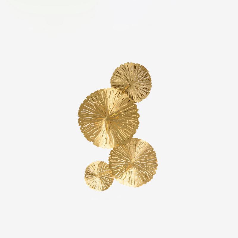 Настенный светильник Lotus Leaf  - модель E, 31см x 57см, нержавеющая сталь, металл