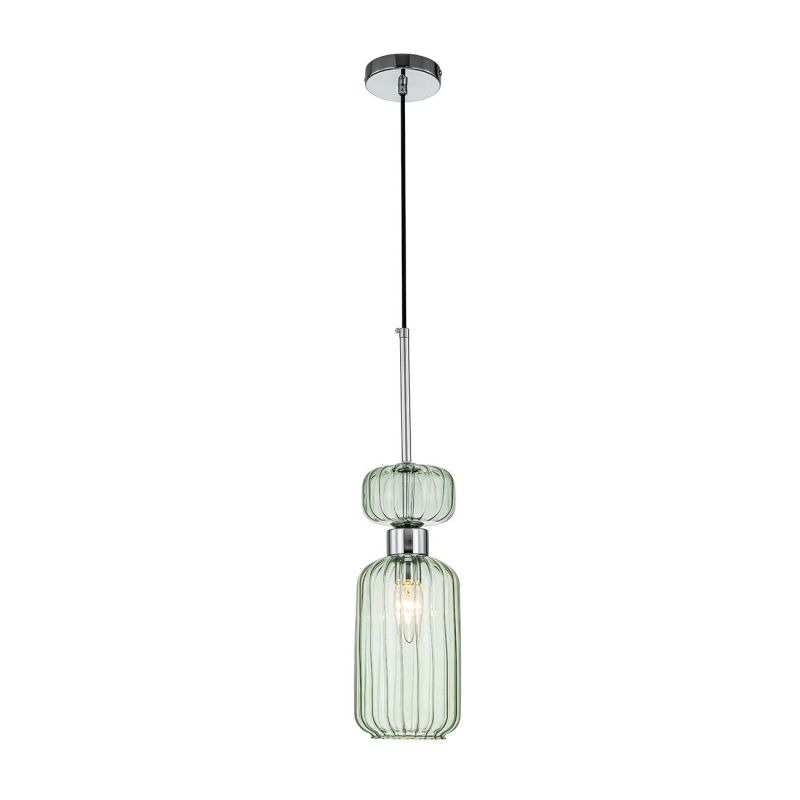 Подвесной светильник Escada  E14*60W 1141/1S Chrome/Green