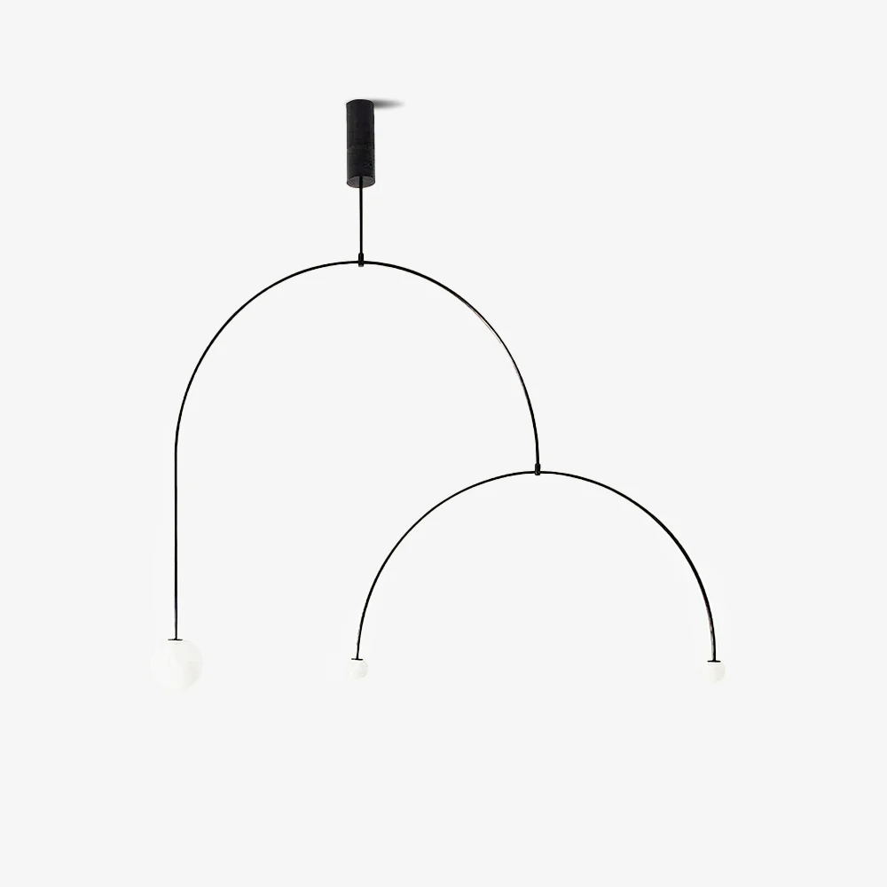 Люстра Mobile Chandelier - 3 подвеса, черный