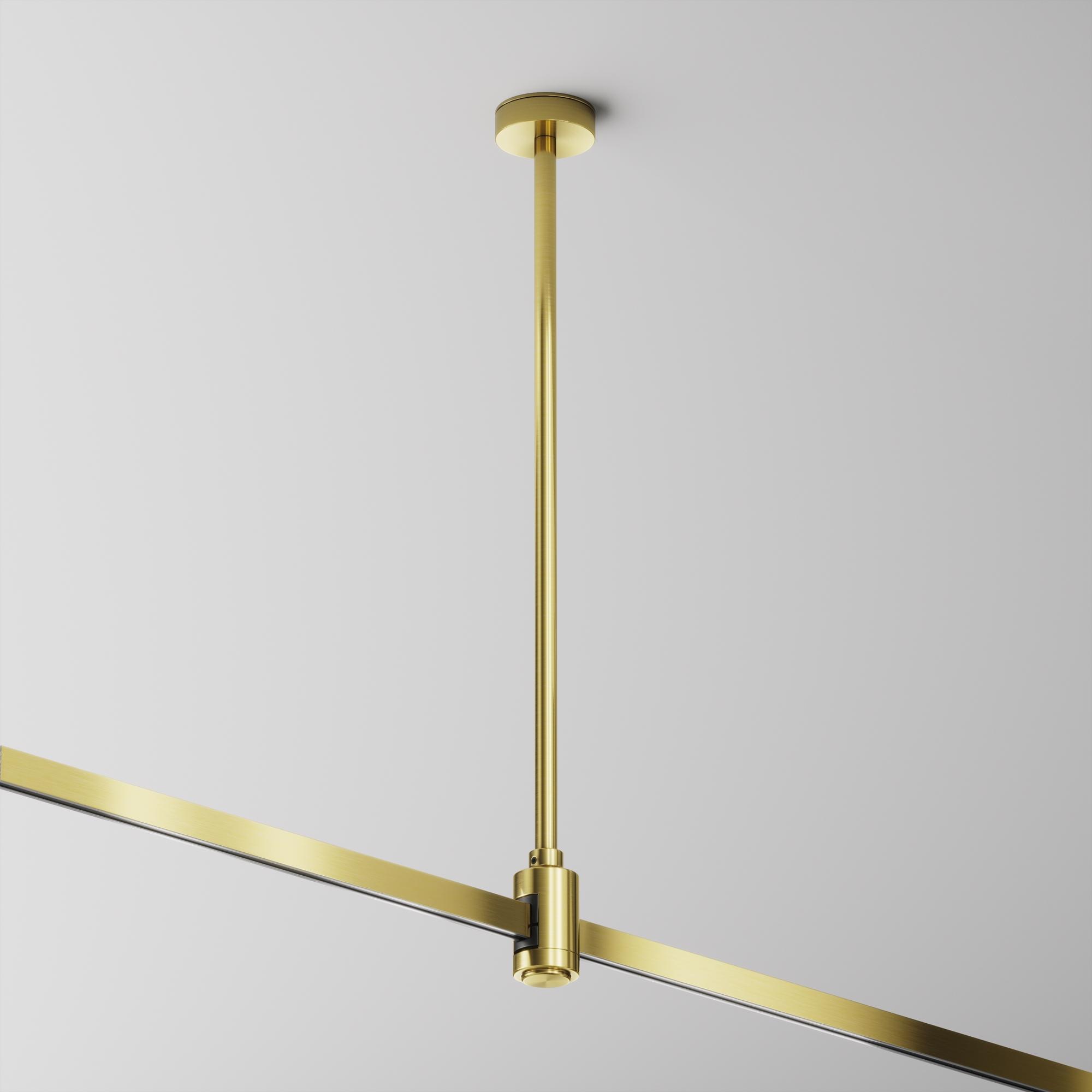 Крепление потолочное одинарное Maytoni Accessories for tracks Flarity TRA158C-SL1-BS