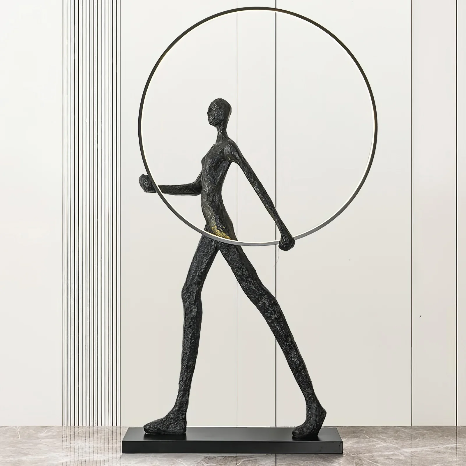 Торшер Aeon Sculpture - ∅98см x 151см, модель A, пульт ДУ, диммер