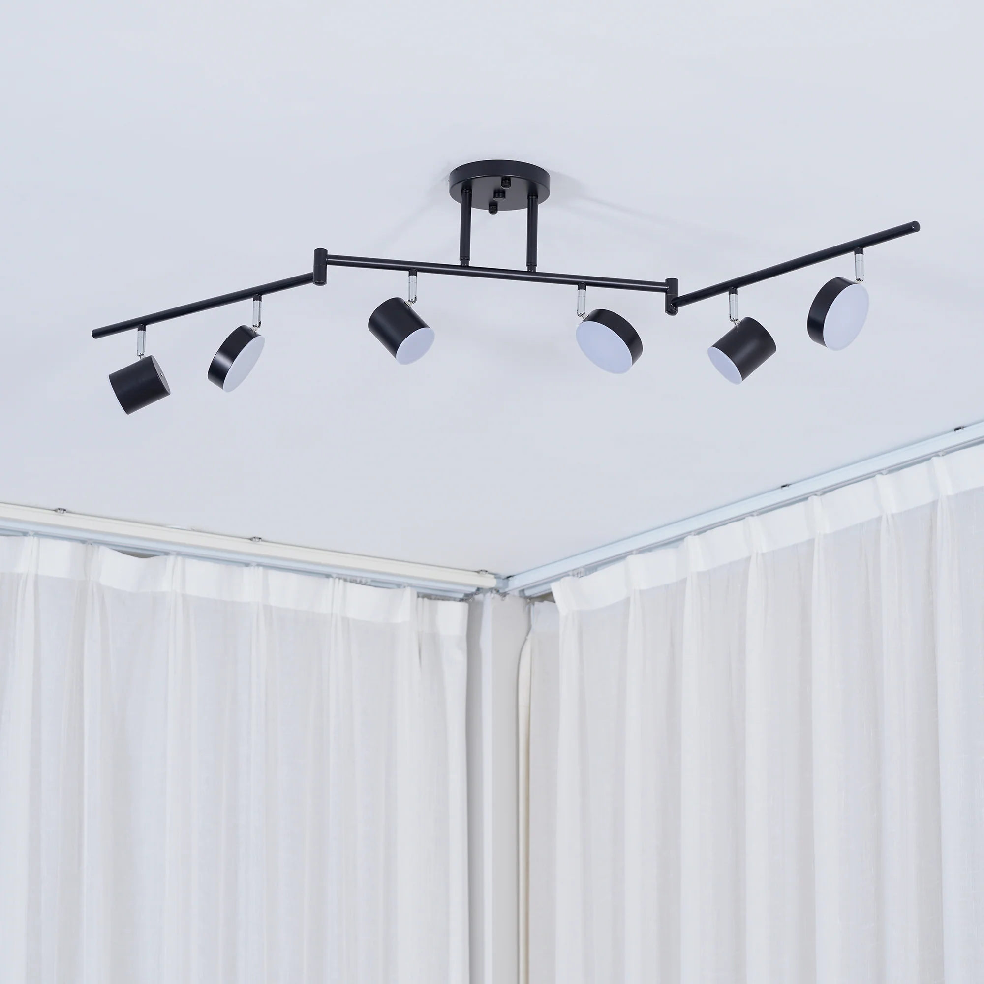 Потолочный светильник Track Light  - 150см x 32см, черный, 3000-6500К