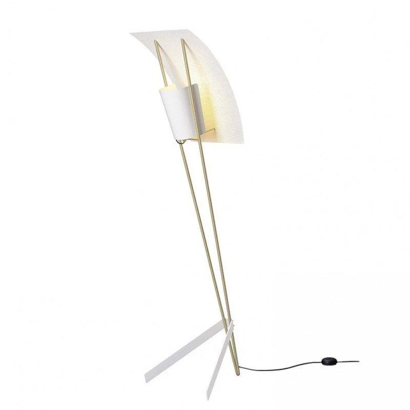 Торшер Kite - 58см x 165см, черный, золотой