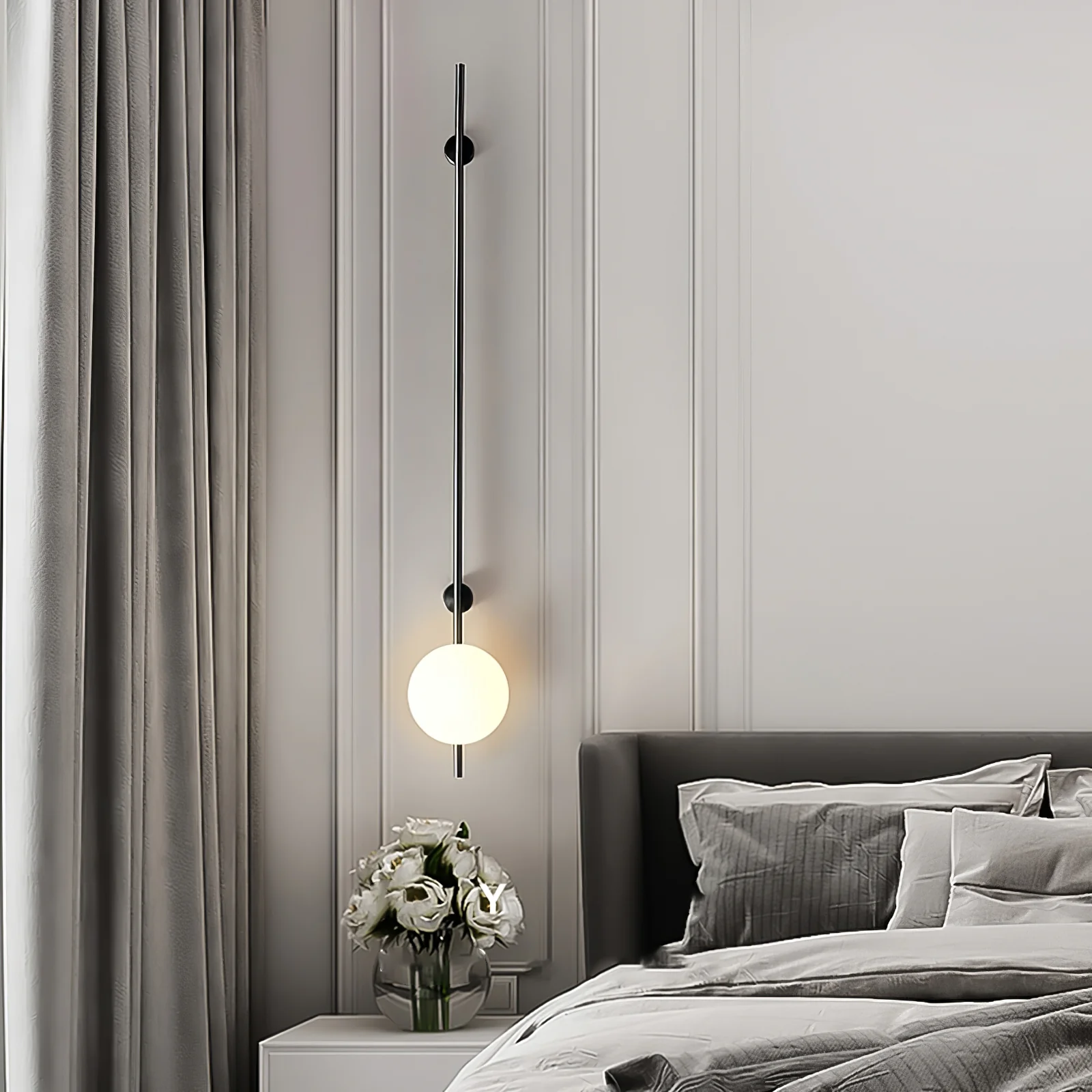 Настенный светильник Houseof Plug-in - модель A, ∅15см х 115см, золотой