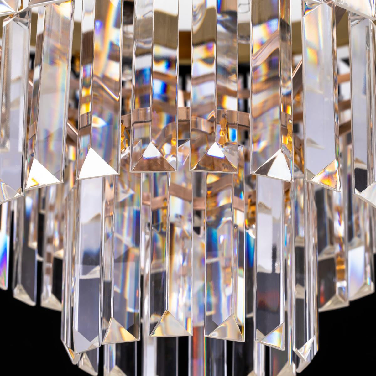 Люстра подвесная хрустальная Citilux Ricky 600W Е14 CL314163