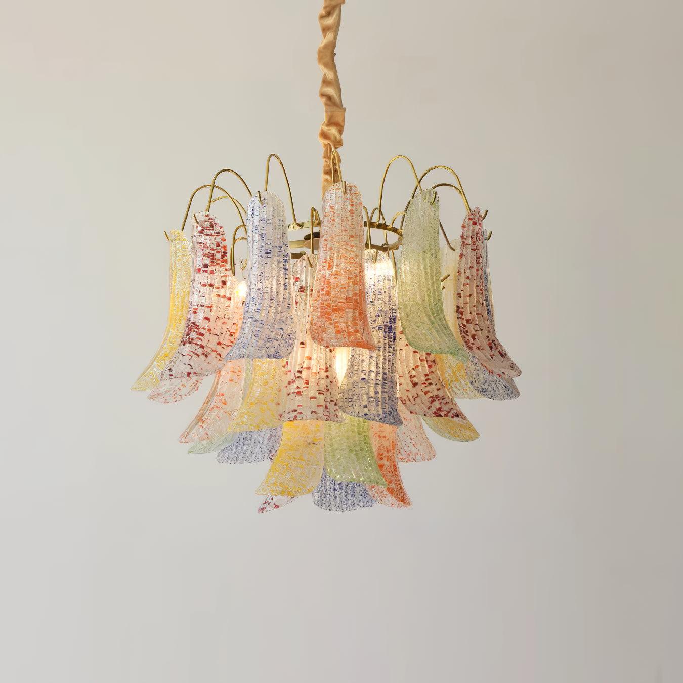 Люстра Venini Colorful Murano Glass - ∅50см x 46см, желтое стекло