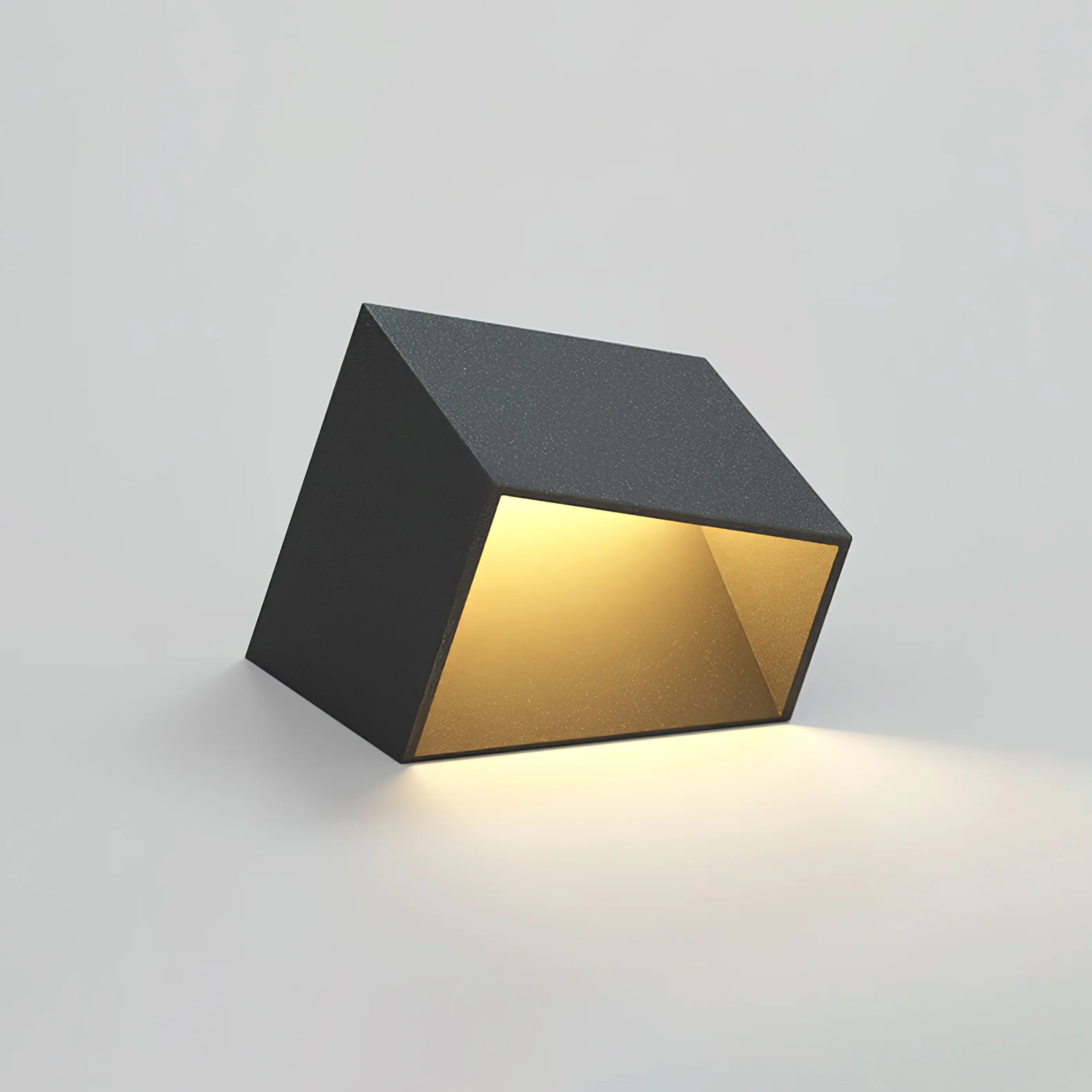 Уличный светильник Cube Garden - ∅31см x 22см, черный, теплый свет