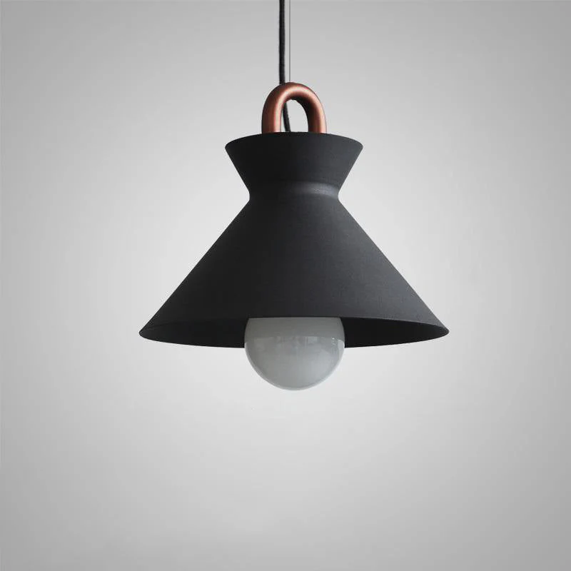 Подвесной светильник Coil - ∅25см x 22см, черный