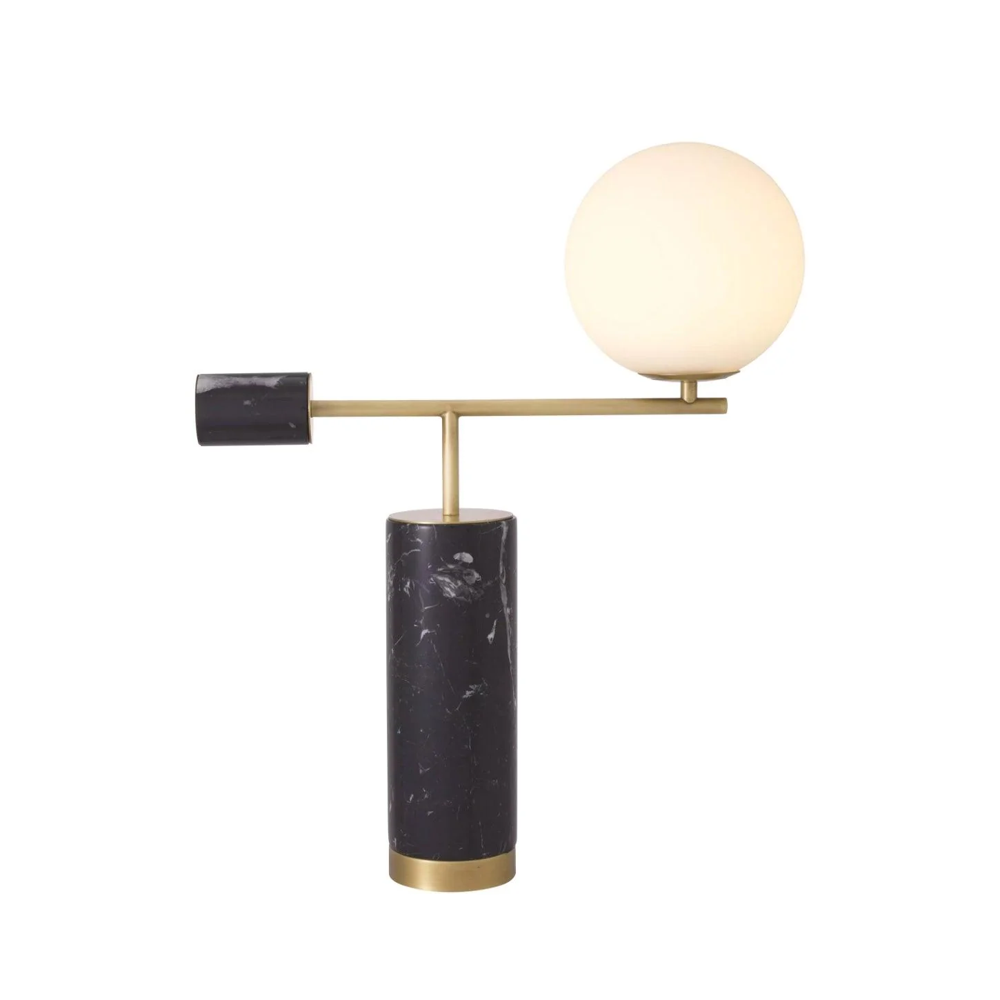 Bendik Ceramic Desk Lamp - ∅ 19.7″ x H 25.2″ / Dia 50cm x H 64cm / Black+Gold / AU plug