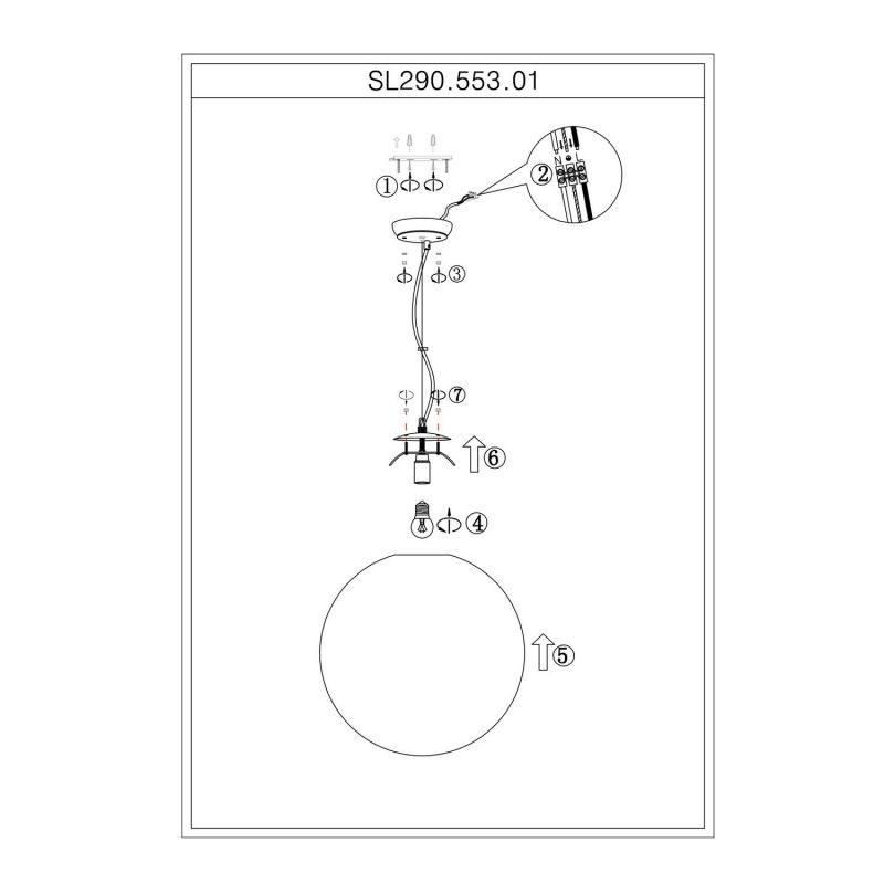Подвесной светильник SL290 SL290.553.01