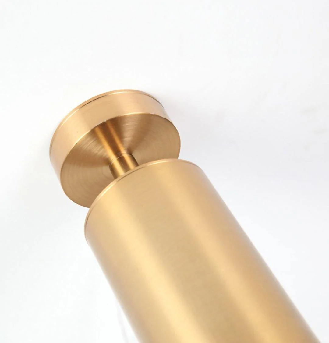 Потолочный светильник Cylinder Brass Series - 4 источника света ∅85см х 17см, латунь