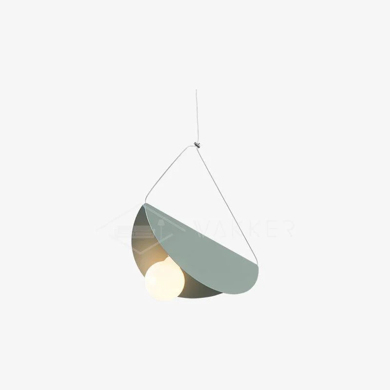 Подвесной светильник Glider - ∅30см x 15см, черный
