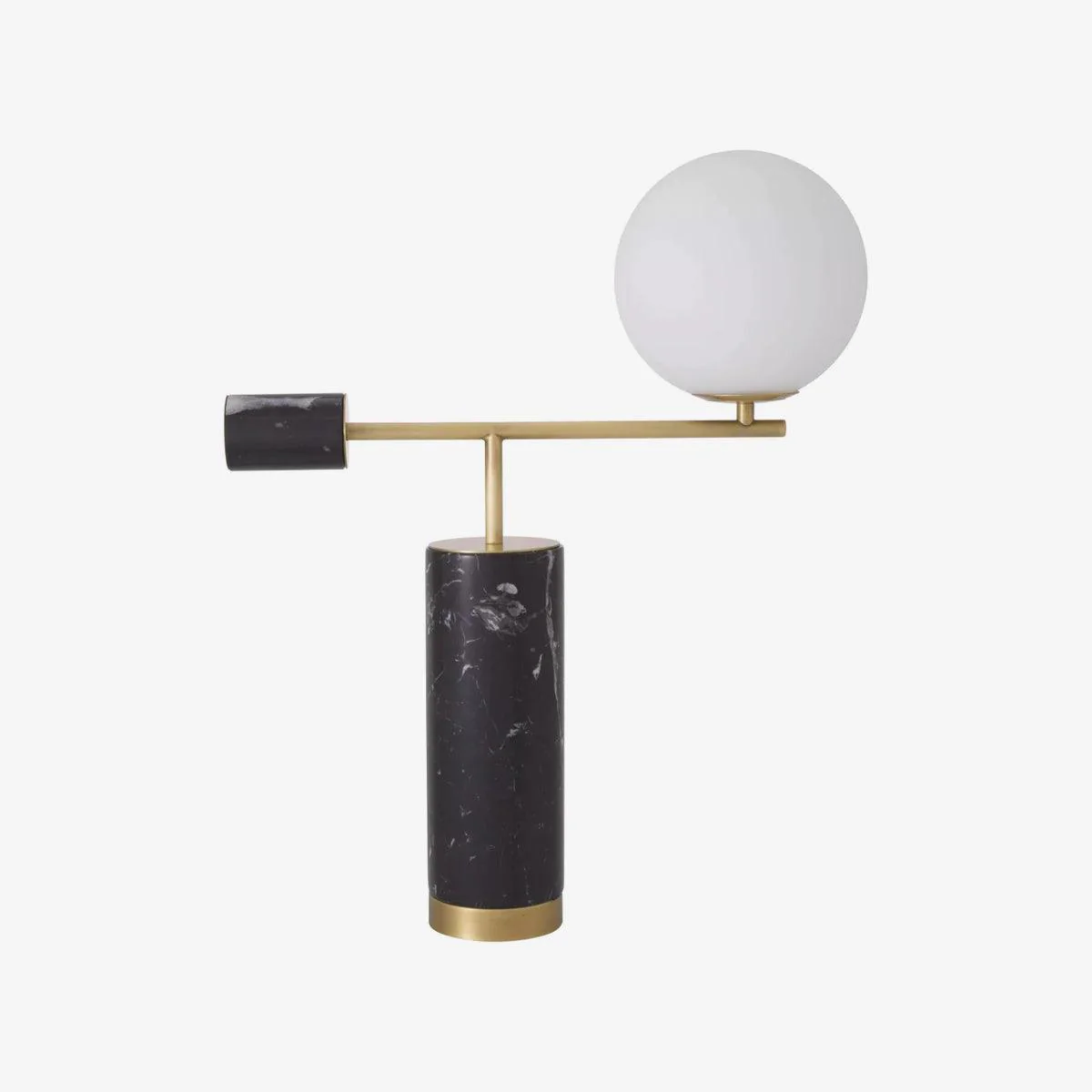 Bendik Ceramic Desk Lamp - ∅ 19.7″ x H 25.2″ / Dia 50cm x H 64cm / Black+Gold / AU plug