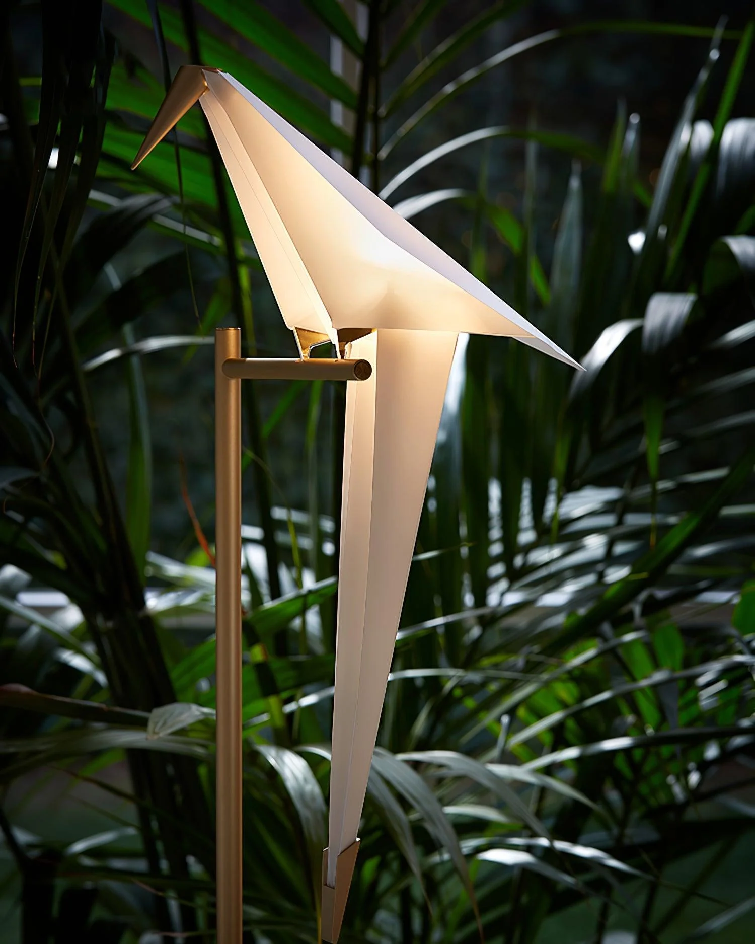 Торшер Paper Crane Bird - ∅30см x 35см x 165см, теплый свет