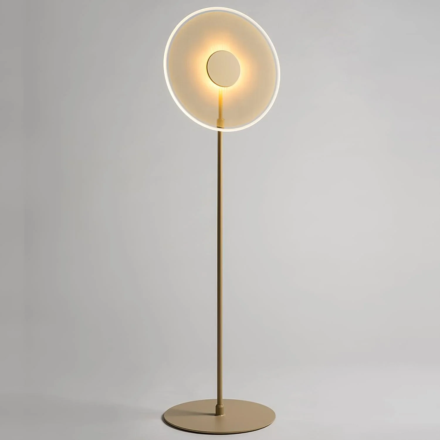 Luxora Floor Lamp - ∅ 14.9″ x H 59″ / Black / US plug