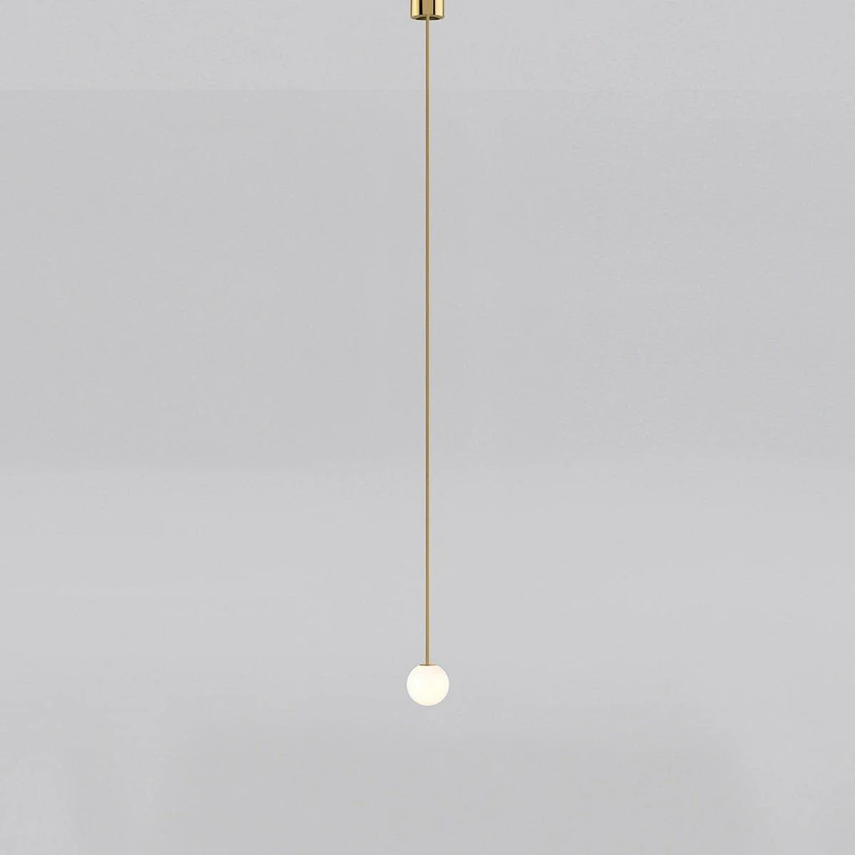 Подвесной светильник Brass Architectural Collection - ∅20см х 150см, черный