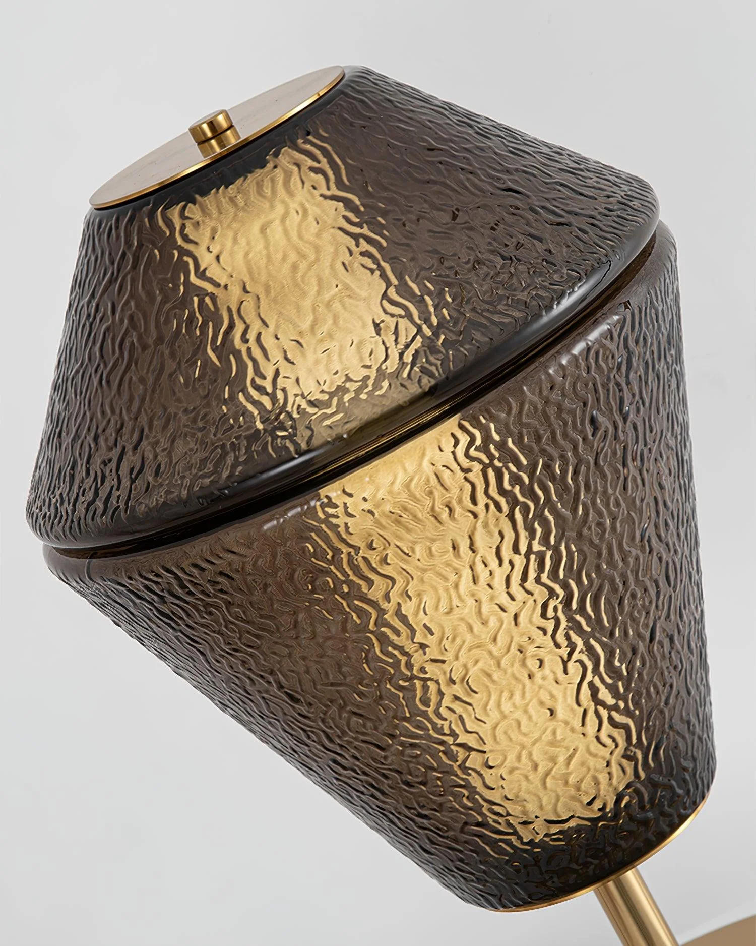 Totem Table Lamp - ∅ 8.6″ x H 16.5″ / Dia 22cm x H 42cm / Clear / US plug