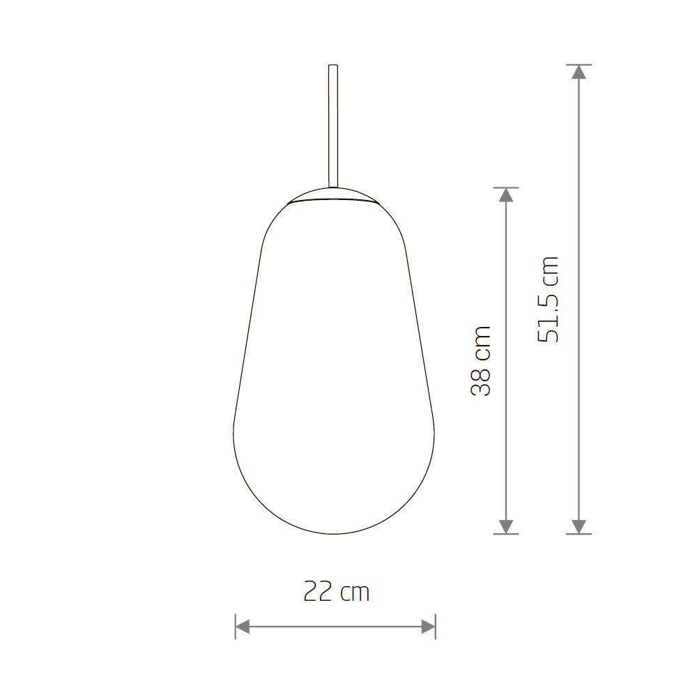 Плафон Nowodvorski Cameleon Pear M E27 40W 10330