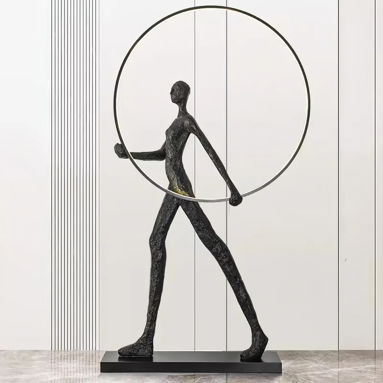 Торшер Aeon Sculpture - ∅98см x 151см, модель A, пульт ДУ, диммер