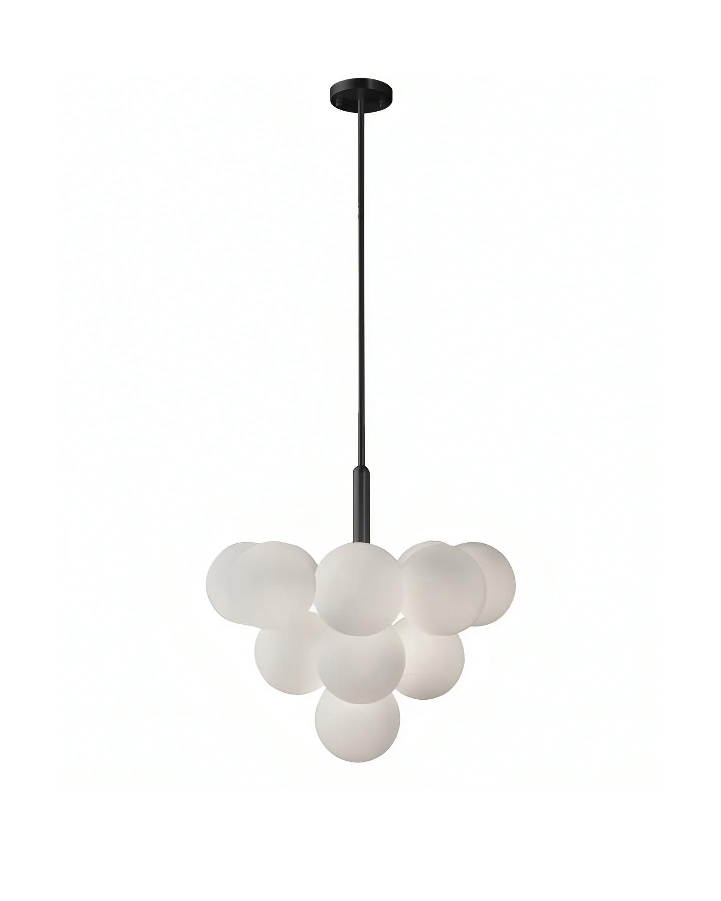 Чёрная люстра LH Mirror Home Маниса BD-3069851