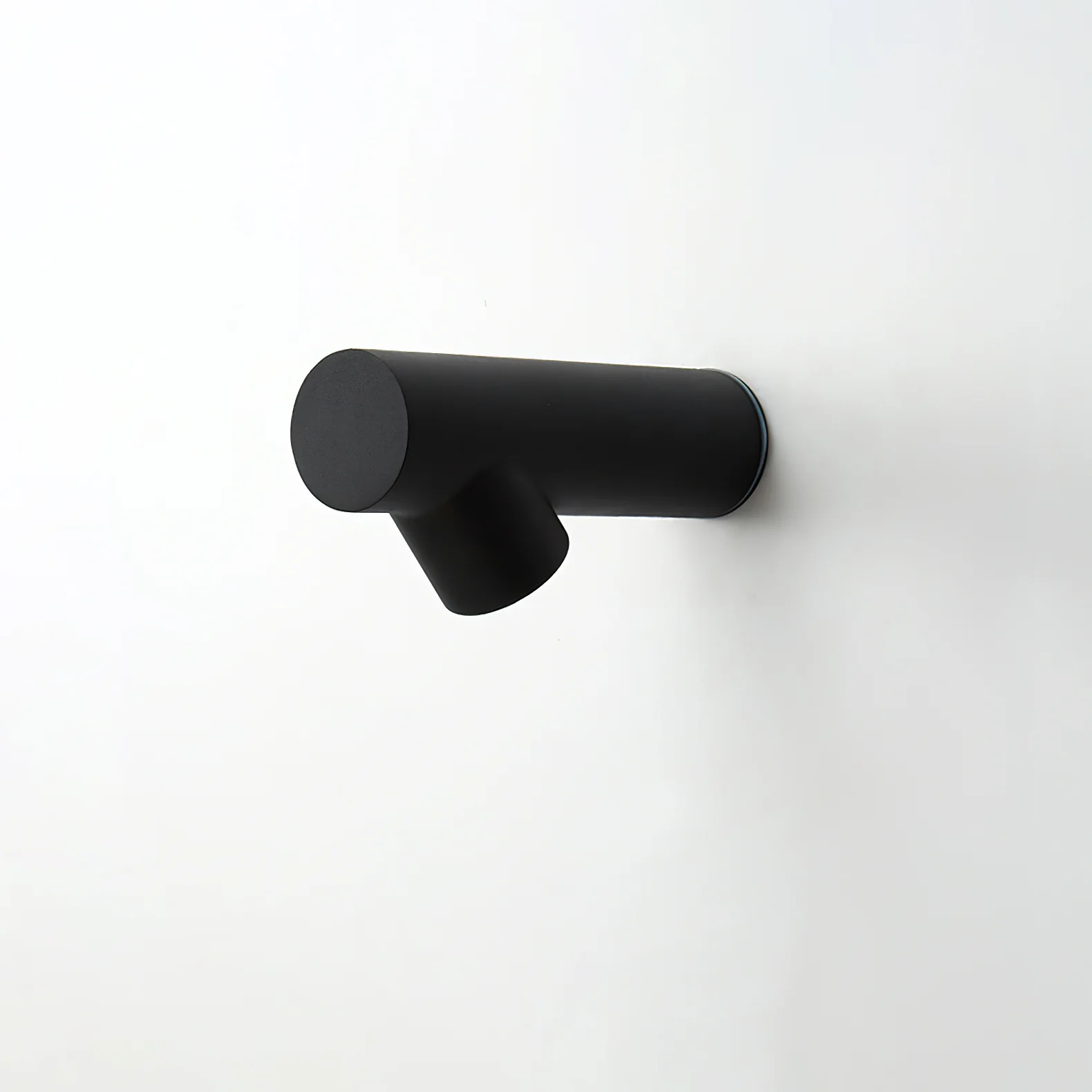 Pipeline Tube Wall Sconce - ∅ 2.4″ x H 3.9″ x L 9.1″ / White & Warm Light / Set Of 2
