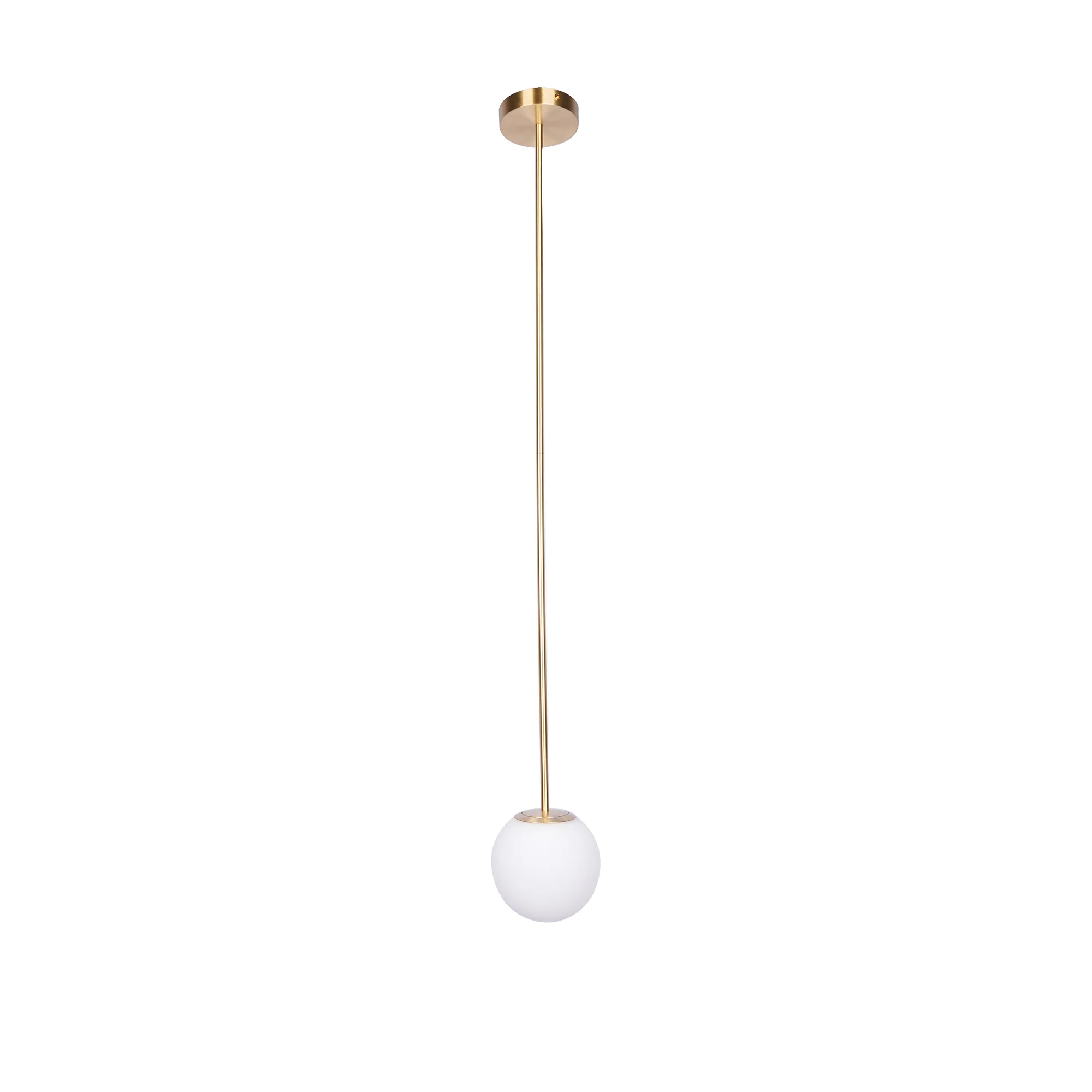 Подвесной светильник Brass Architectural Collection - ∅20см х 150см, черный