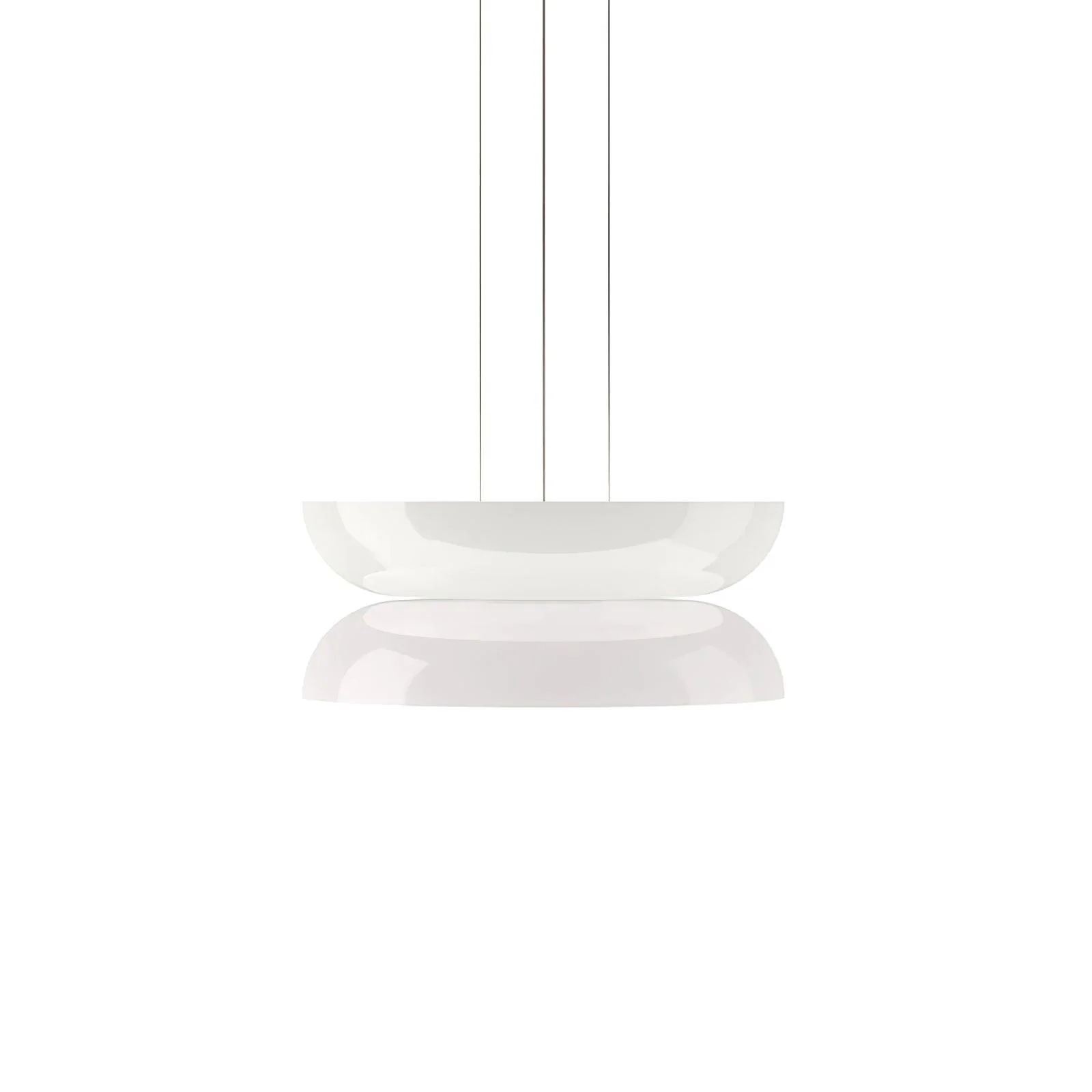 Подвесной светильник Totem Led - ∅33см x 36см, белый, теплый свет