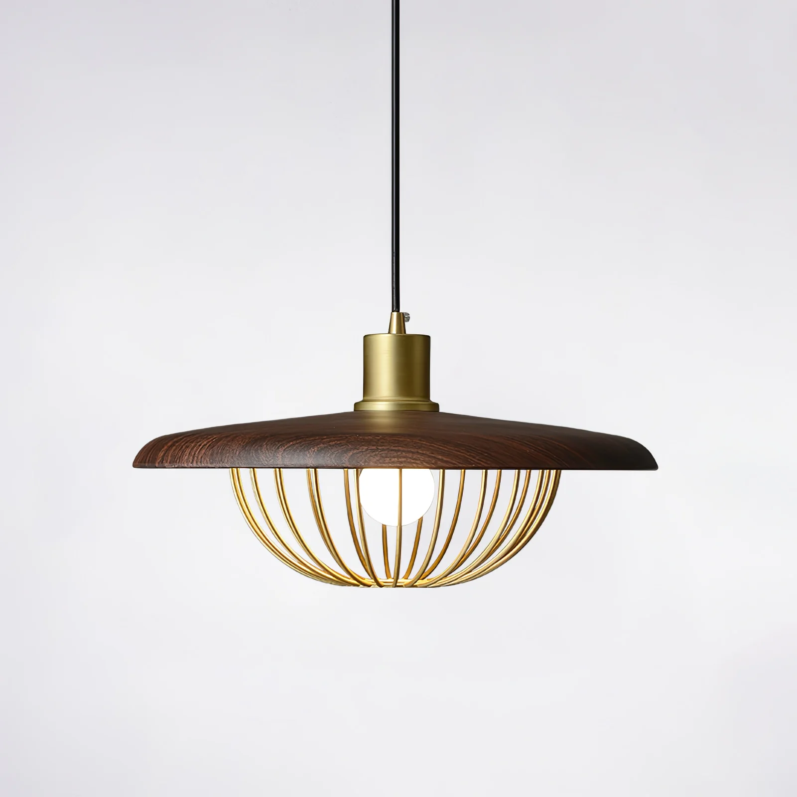 Подвесной светильник Kasa - ∅35см x 20см, медь