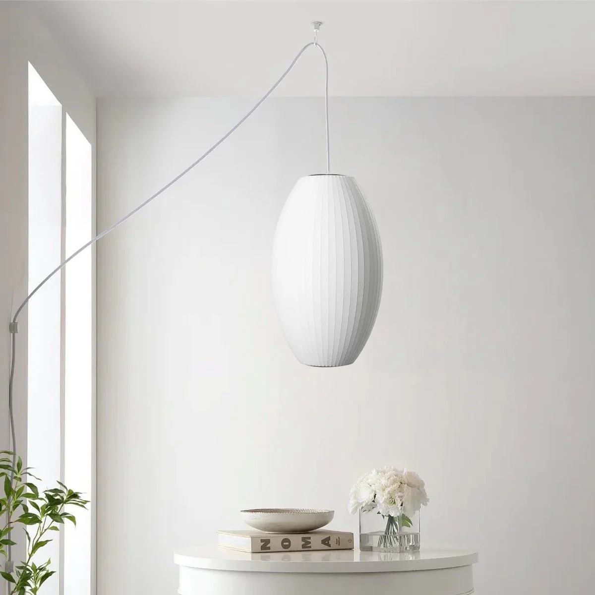 Bubble Swag Lights - Model B ∅ 19.7″ x H 8.7″ (2 hooks) / White / US plug