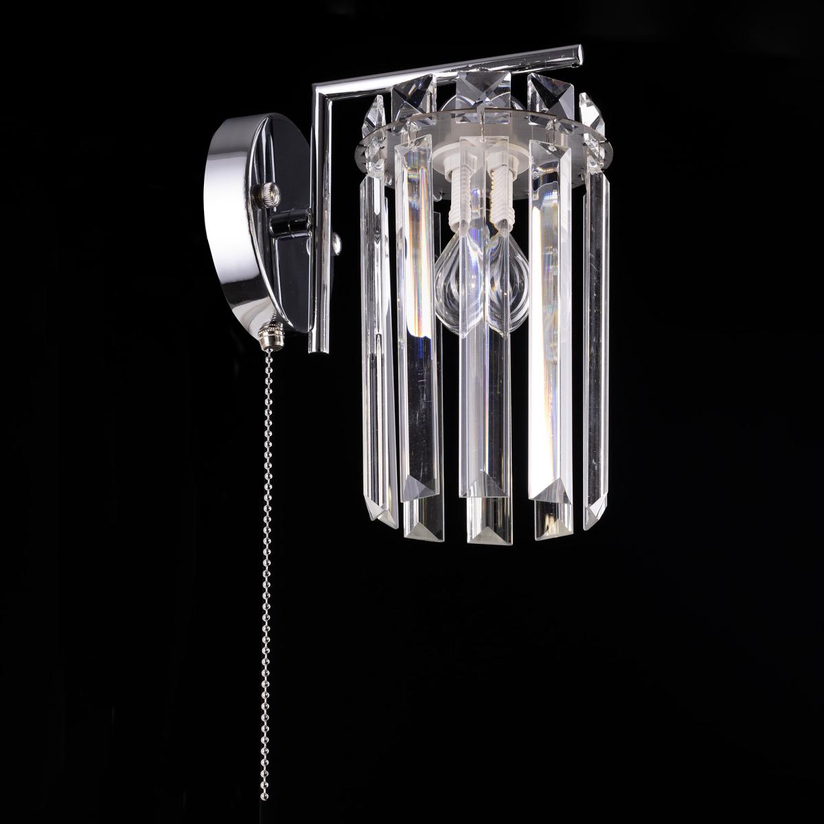Бра хрустальное с выключателем Citilux AXIS CL313411