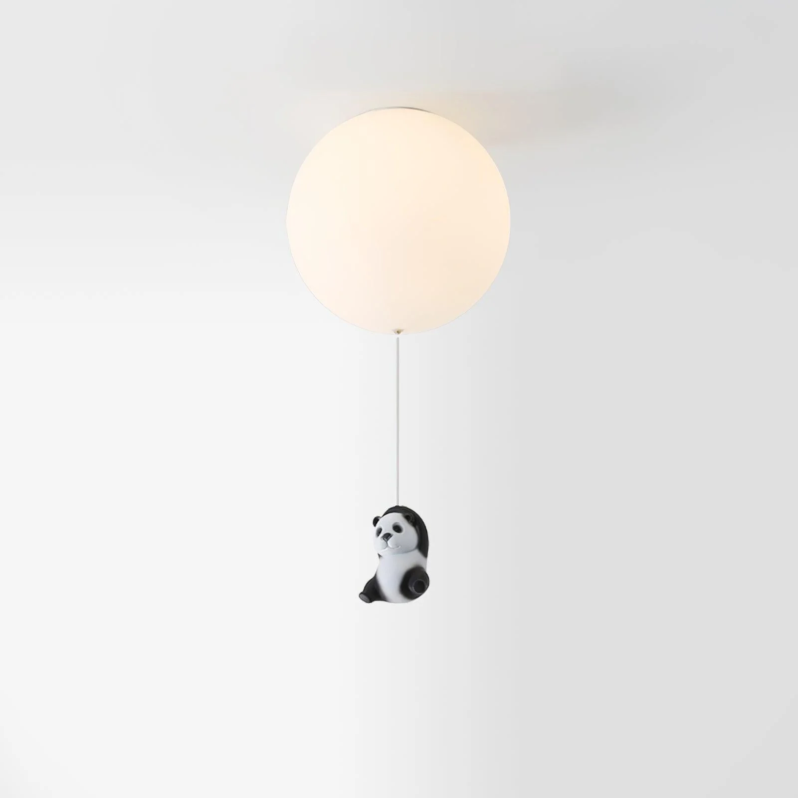 Потолочный светильник Panda - модель A ∅15см x 35см, белый