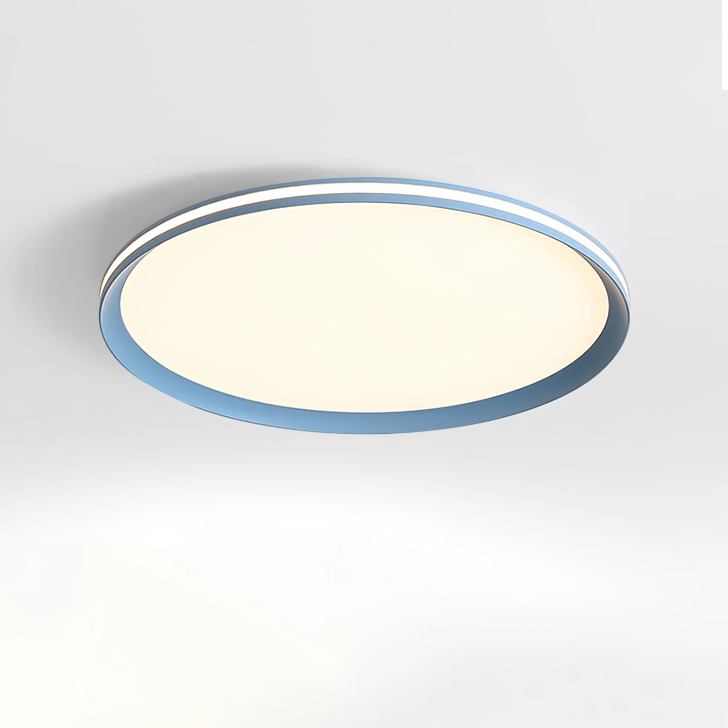 Потолочный светильник Acrylic Circular LED - ∅40см x 3см, зеленый, 3000-6500К