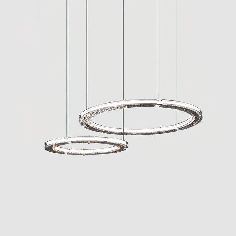 Люстра Celestial Rings - ∅43см х 150см, латунь, 3000-6500К