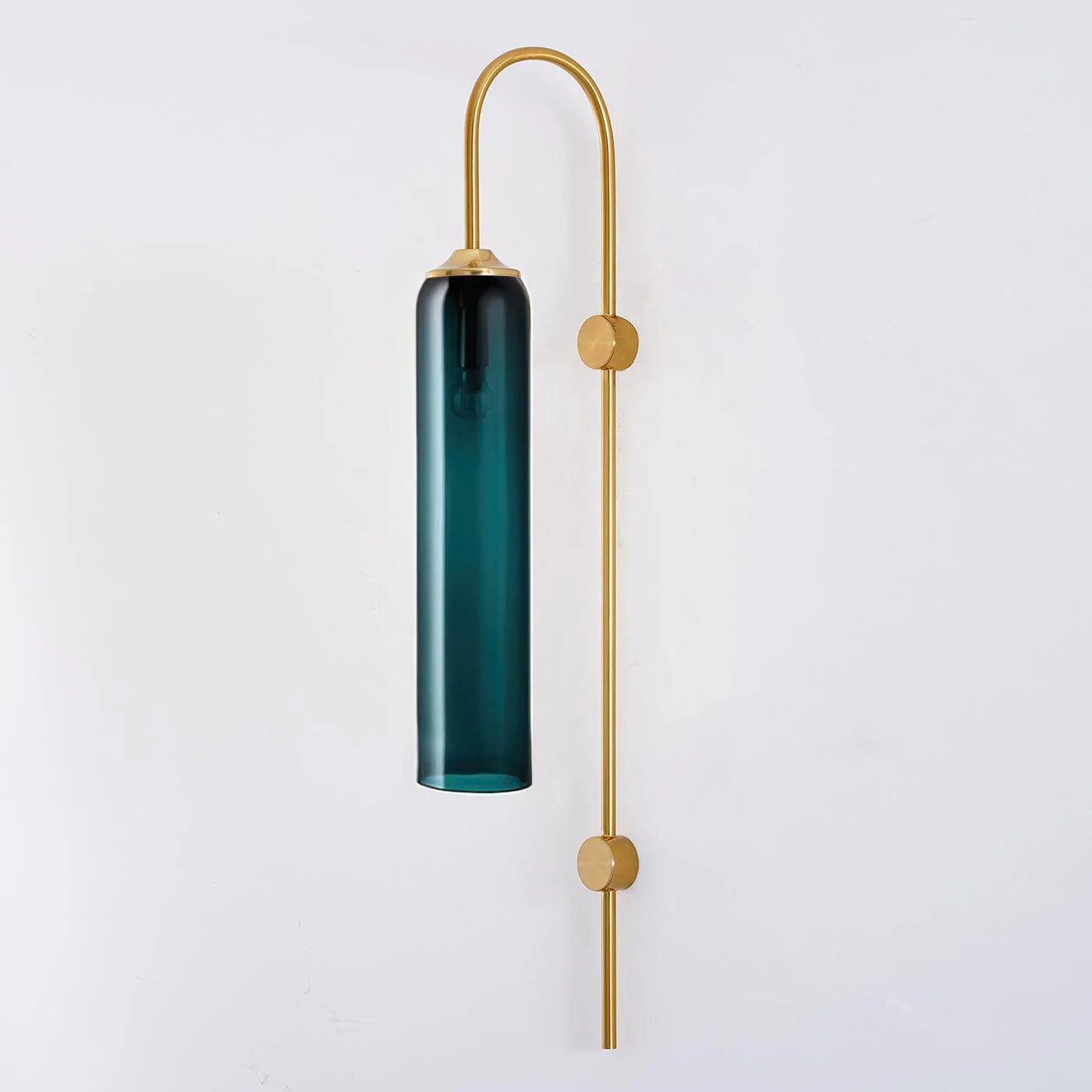 Настенный светильник Modern Glass - 19см x 80см, золотой, прозрачный