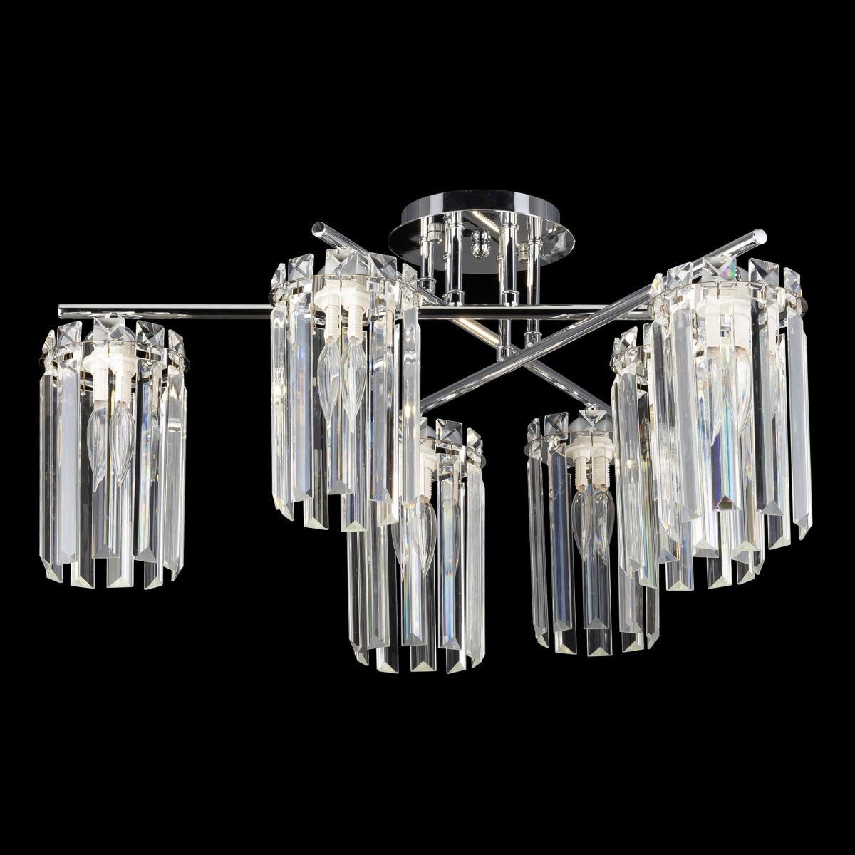 Люстра хрустальная потолочная Citilux AXIS CL313261