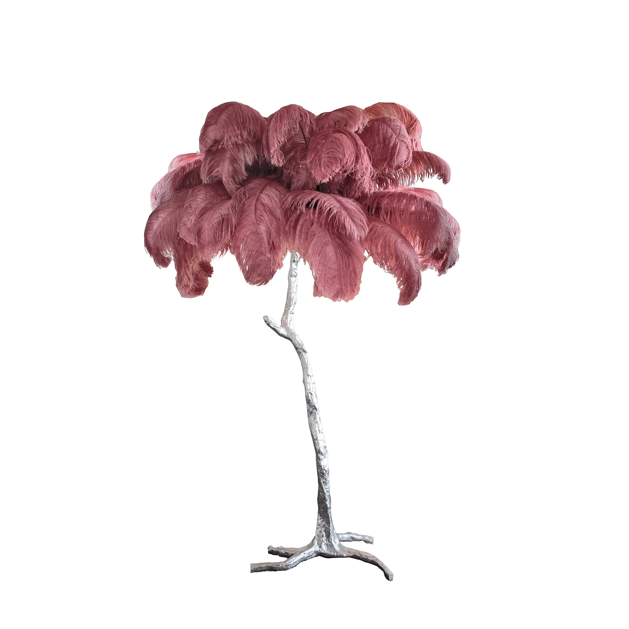 Торшер Ostrich Feather Brass - латунь, натуральный