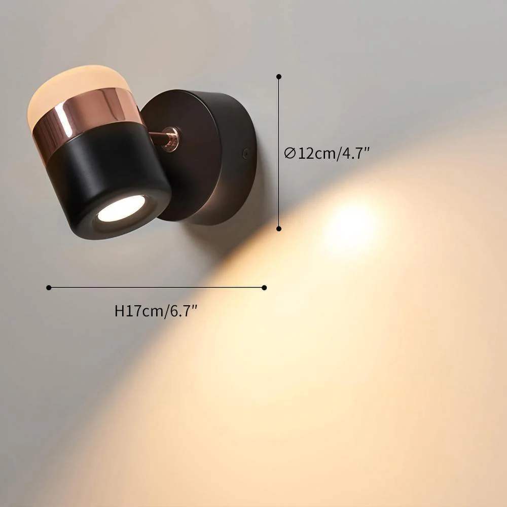 Подвесной светильник Adjustable Glass - горизонтальный: 18см x 11см, золотой, белый, холодный свет