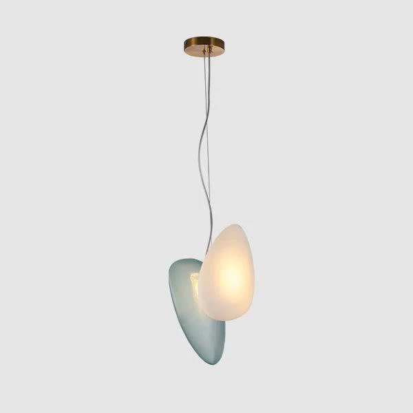Подвесной светильник модель Translucent Frosted Glass - модель 11, ∅30см x 30см, белый, белый, теплый свет