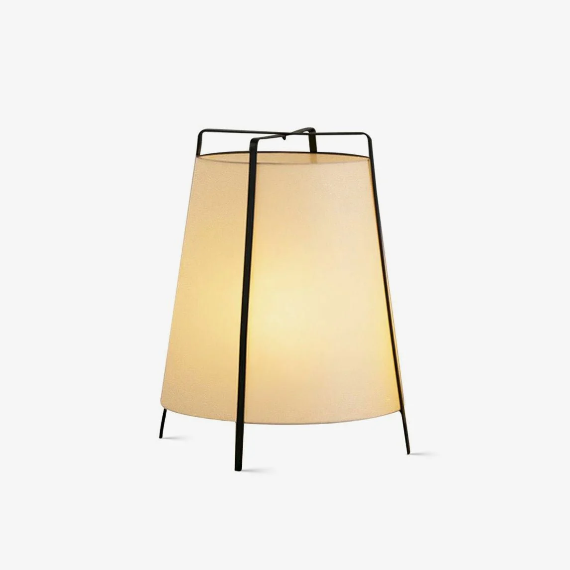 Настольный светильник Luca Soft Glow - ∅19см x 23см, белый, черный