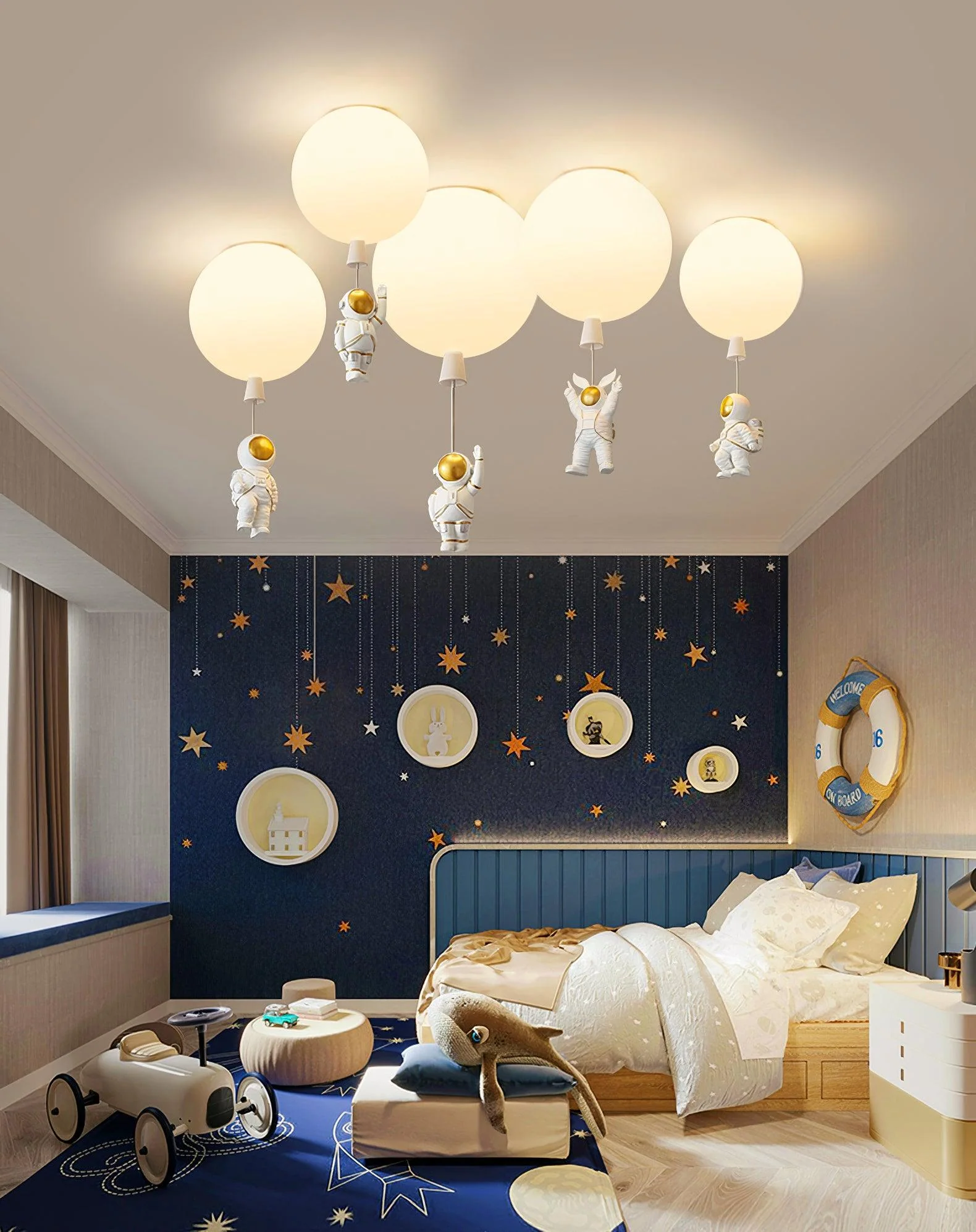 Потолочный светильник Balloon Glossy - ∅25см, зеленый