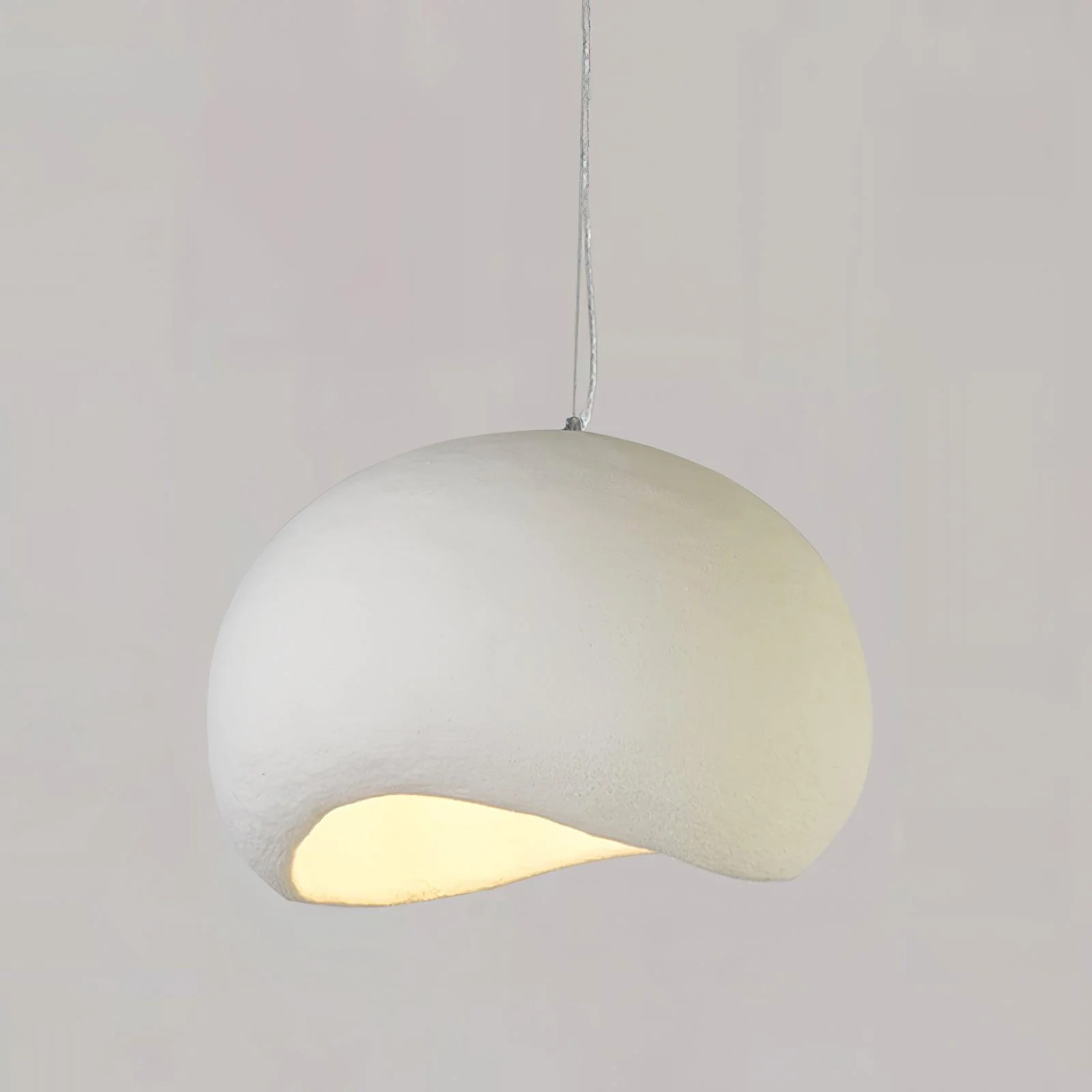 Подвесной светильник Khmara Cloud - ∅60см x 35см, серый