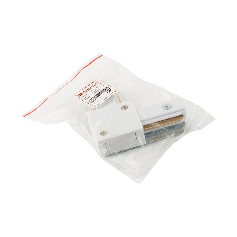 L-коннектор Denkirs DK Track White TR1102-WH