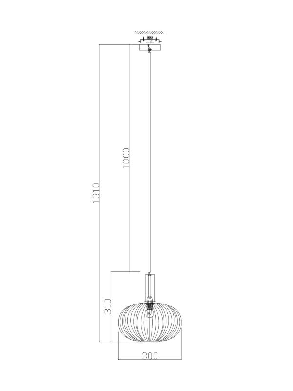 Out_Подвесной светильник Freya FR8012PL-01GN