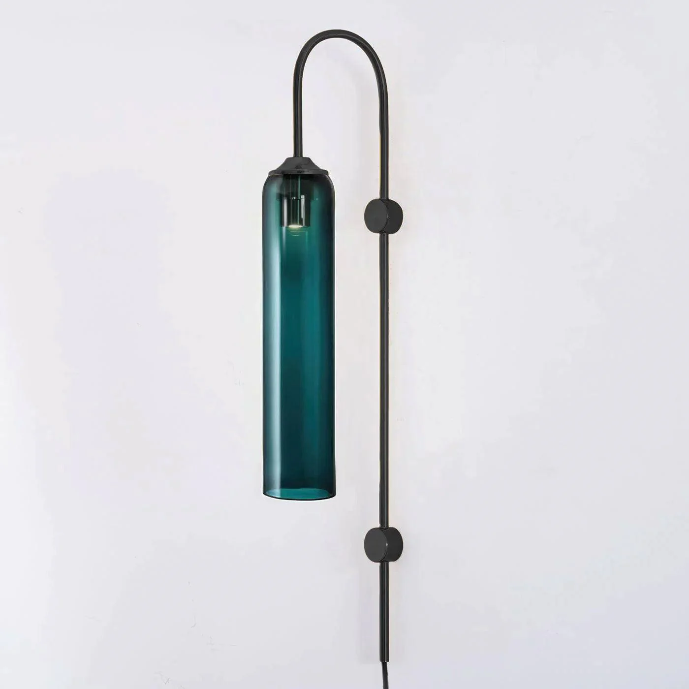 Настенный светильник Modern Glass Plug-In - черный, голубой