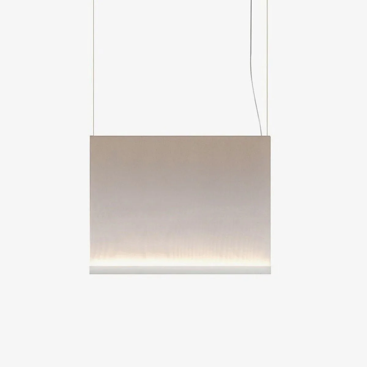 Подвесной светильник Curtain - 40см х 30см, черный, холодный свет