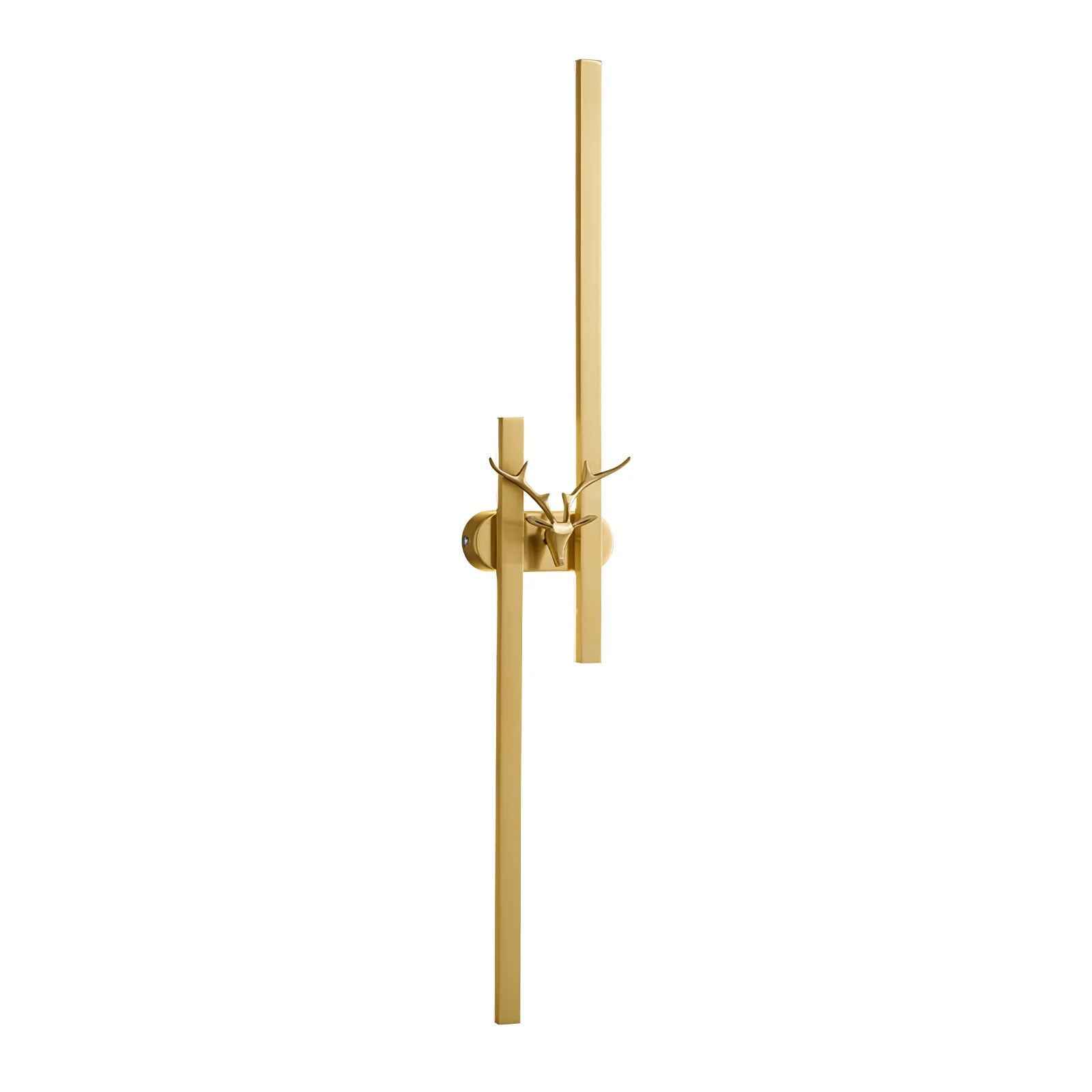Настенный светильник Deer Brass - модель A, ∅20см x 100см, латунь, 3000-6500К